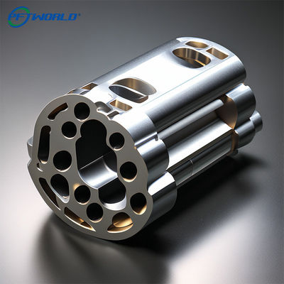 Precyzyjne części obróbkowe z aluminium CNC wykończenie powierzchni testowania do zastosowań o niskiej elastyczności