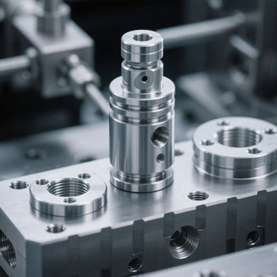 Komponenty urządzeń medycznych CNC na zamówienie 100% kontroli QC Precision Machined Parts